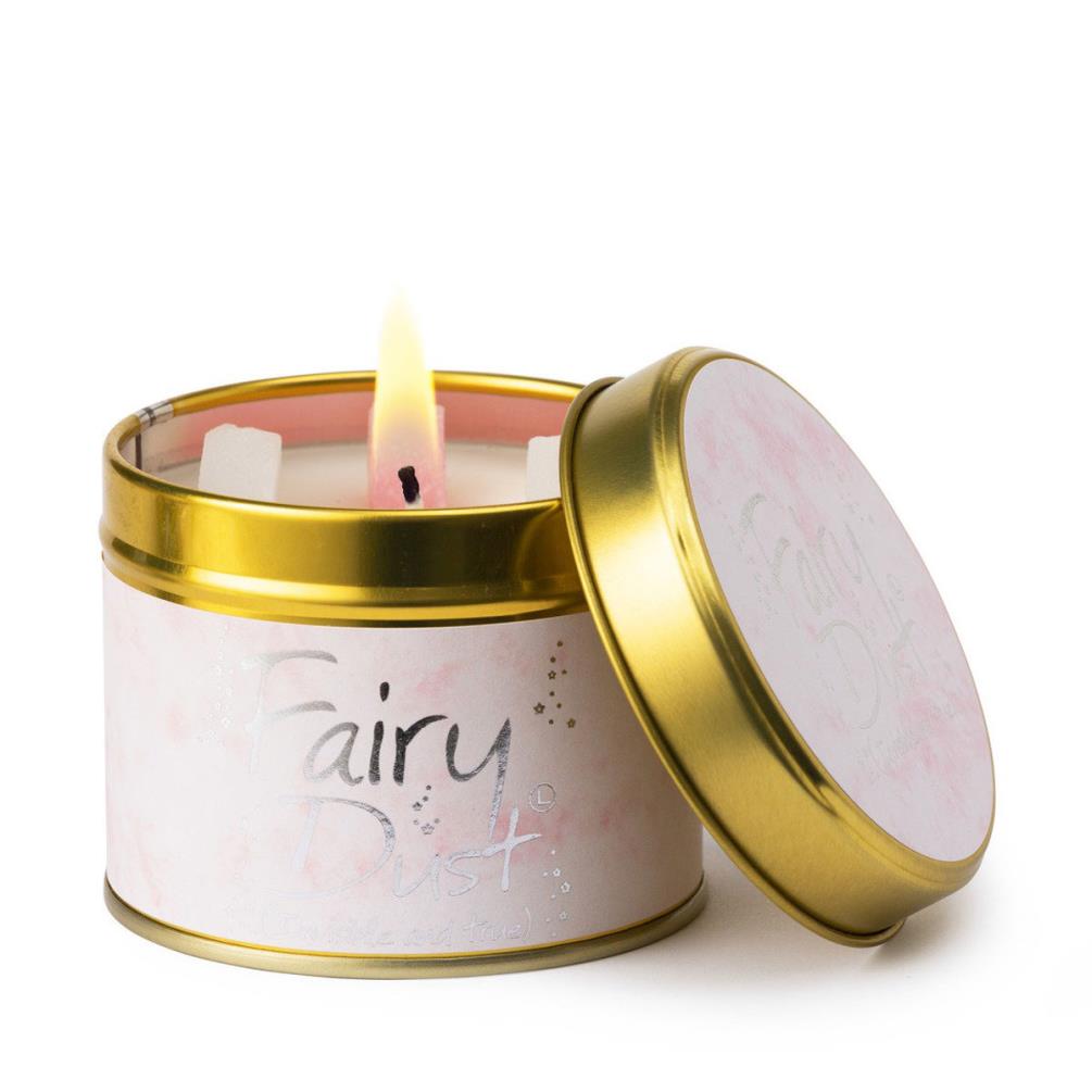 Lily-Flame Fairy Dust Tin Candle £9.89